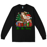 Black jingle all the way Long Sleeve Tee - FaDigitalArtStudio