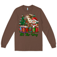 Chestnut jingle all the way Long Sleeve Tee - FaDigitalArtStudio
