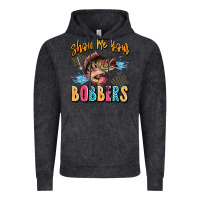 Vintage Black show me your bobbers Vintage Hoodie - JahusDesignShop