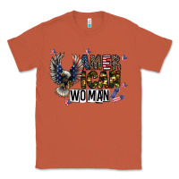Copper american woman Classic Tee - CowhideDigitalArt