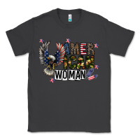 Smoke american woman Classic Tee - CowhideDigitalArt