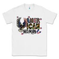 White american woman Classic Tee - CowhideDigitalArt