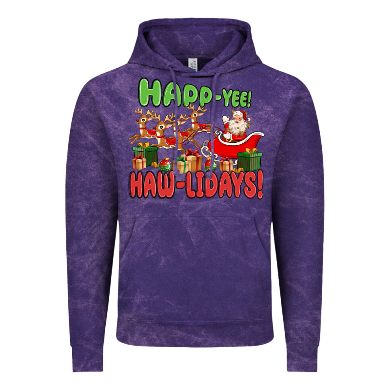 Happ Yee Haw Lidays Vintage Hoodie by MaliasSmallBusiness | Teevron