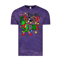 Cloud Purple im the sassy one elf Vintage Tee - Zillion Design Studio