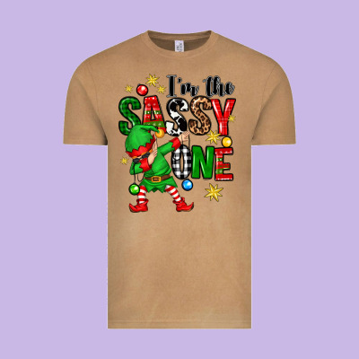 Vintage Tee im the sassy one elf