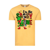 Vintage Mustard im the sassy one elf Vintage Tee - Zillion Design Studio