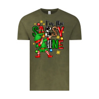 Vintage Olive im the sassy one elf Vintage Tee - Zillion Design Studio