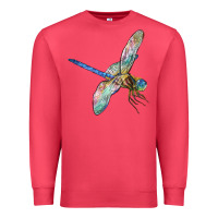 Cardinal Dragon Fly Premium Sweatshirt - LillyAllenDesigns