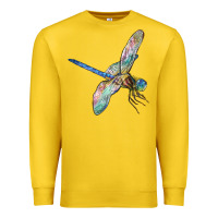 Lemon Dragon Fly Premium Sweatshirt - LillyAllenDesigns