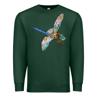 Sports Green Dragon Fly Premium Sweatshirt - LillyAllenDesigns