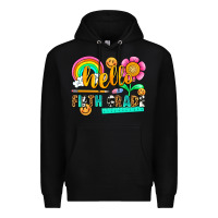 Black hello fifth grade Premium Hoodie - NancyCooperArtShop