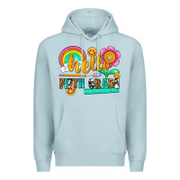 Blue Mist hello fifth grade Premium Hoodie - NancyCooperArtShop