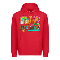Red hello fifth grade Premium Hoodie - NancyCooperArtShop