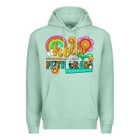 Seafoam hello fifth grade Premium Hoodie - NancyCooperArtShop