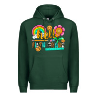 Sports Green hello fifth grade Premium Hoodie - NancyCooperArtShop