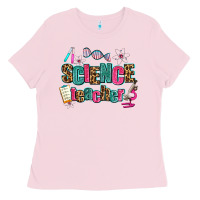 Bubblegum Pink science teacher Ladies Tee - AdoDesignShop