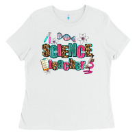 White science teacher Ladies Tee - AdoDesignShop