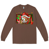Chestnut joy santa gnomes Long Sleeve Tee - FaDigitalArtStudio