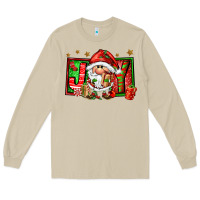 Mushroom joy santa gnomes Long Sleeve Tee - FaDigitalArtStudio