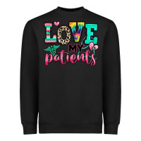 Black love my patients nurse Heavyweight Sweatshirt - RanaPortraitStore