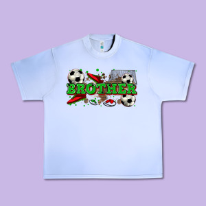 Brother Soccer Urban Heavy Tee Designed By Zillion Design Studio