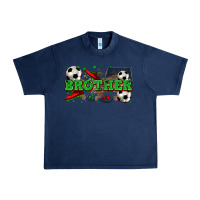 Navy brother soccer Urban Heavy Tee - Zillion Design Studio