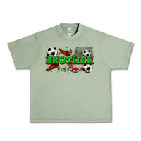Oil Green brother soccer Urban Heavy Tee - Zillion Design Studio