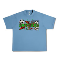 Pebble Blue brother soccer Urban Heavy Tee - Zillion Design Studio