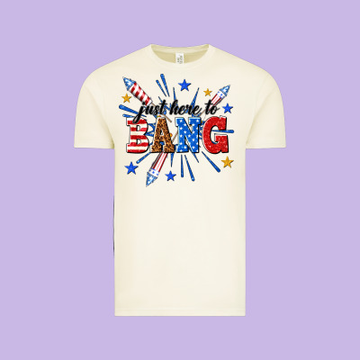 Vintage Tee just here to bang