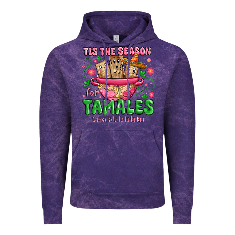 Tis The Season For Tamales Tama La La La Vintage Hoodie by MaliasSmallBusiness | Teevron