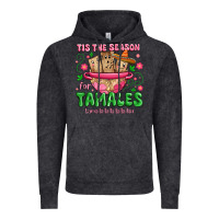 Vintage Black tis the season for tamales tama la la la Vintage Hoodie - MaliasSmallBusiness
