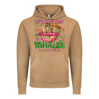 Vintage Camel tis the season for tamales tama la la la Vintage Hoodie - MaliasSmallBusiness