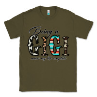 Army Green being a gigi makes my life complate Classic Tee - CowhideDigitalArt