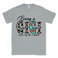 Heather Grey being a gigi makes my life complate Classic Tee - CowhideDigitalArt