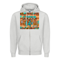 Dove Grey scrub life Zipper Hoodie - JahusDesignShop