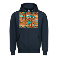 Navy scrub life Zipper Hoodie - JahusDesignShop