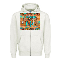 Oatmeal Heather scrub life Zipper Hoodie - JahusDesignShop