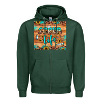 Sports Green scrub life Zipper Hoodie - JahusDesignShop
