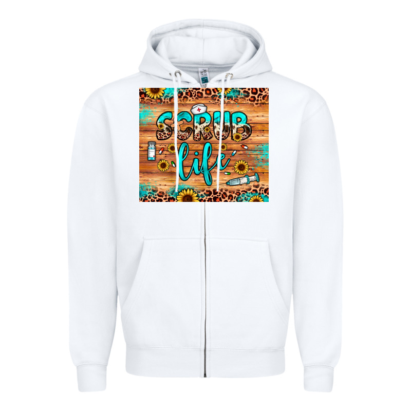 Scrub Life Zipper Hoodie by JahusDesignShop | Teevron