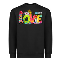 Black love nurse summer Heavyweight Sweatshirt - RanaPortraitStore