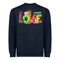 Navy love nurse summer Heavyweight Sweatshirt - RanaPortraitStore