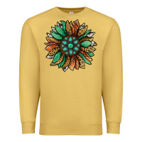 Antique Gold thanksgiving fall sunflower Premium Sweatshirt - Jasminsmagicworld