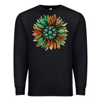 Black thanksgiving fall sunflower Premium Sweatshirt - Jasminsmagicworld