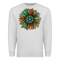 Dove Grey thanksgiving fall sunflower Premium Sweatshirt - Jasminsmagicworld