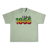 Oil Green celebrate juneteenth1865 Urban Heavy Tee - BarkalooDesign
