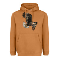 Meerkat White Headed Eagle Heavyweight Hoodie - LillyAllenDesigns