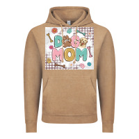 Vintage Coffee dog mom Vintage Hoodie - MaliasSmallBusiness