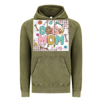 Vintage Olive dog mom Vintage Hoodie - MaliasSmallBusiness