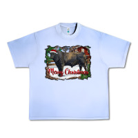 Grape Ice merry christmas black angus bull and farm Urban Heavy Tee - RanaPortraitStore