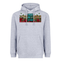 Heather Grey mexico with roses Heavyweight Hoodie - Jasminsmagicworld